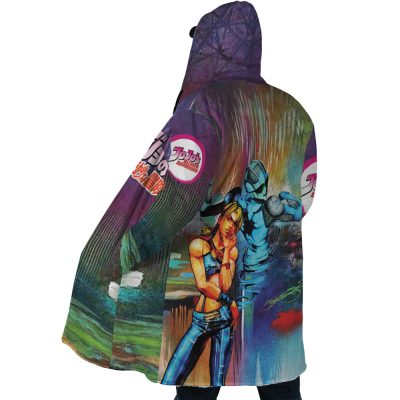 Trippy Jolyne Cujoh Stone Ocean Jojo’s Bizarre Adventure Dream Cloak Coat