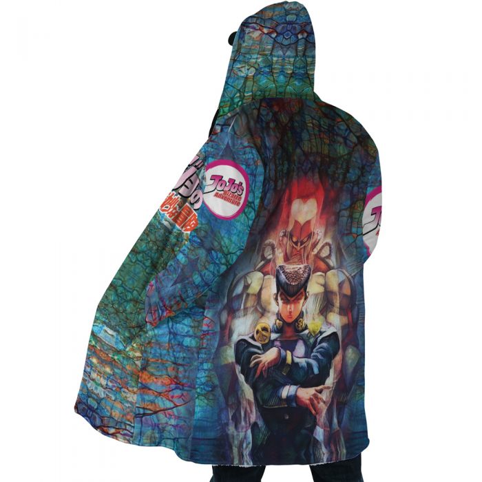 Trippy Josuke Shining Diamond Jojo’s Bizarre Adventure Dream Cloak Coat