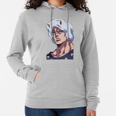 Weather Report From Jojo'S Bizarre Hoodie Official Cow Anime Merch