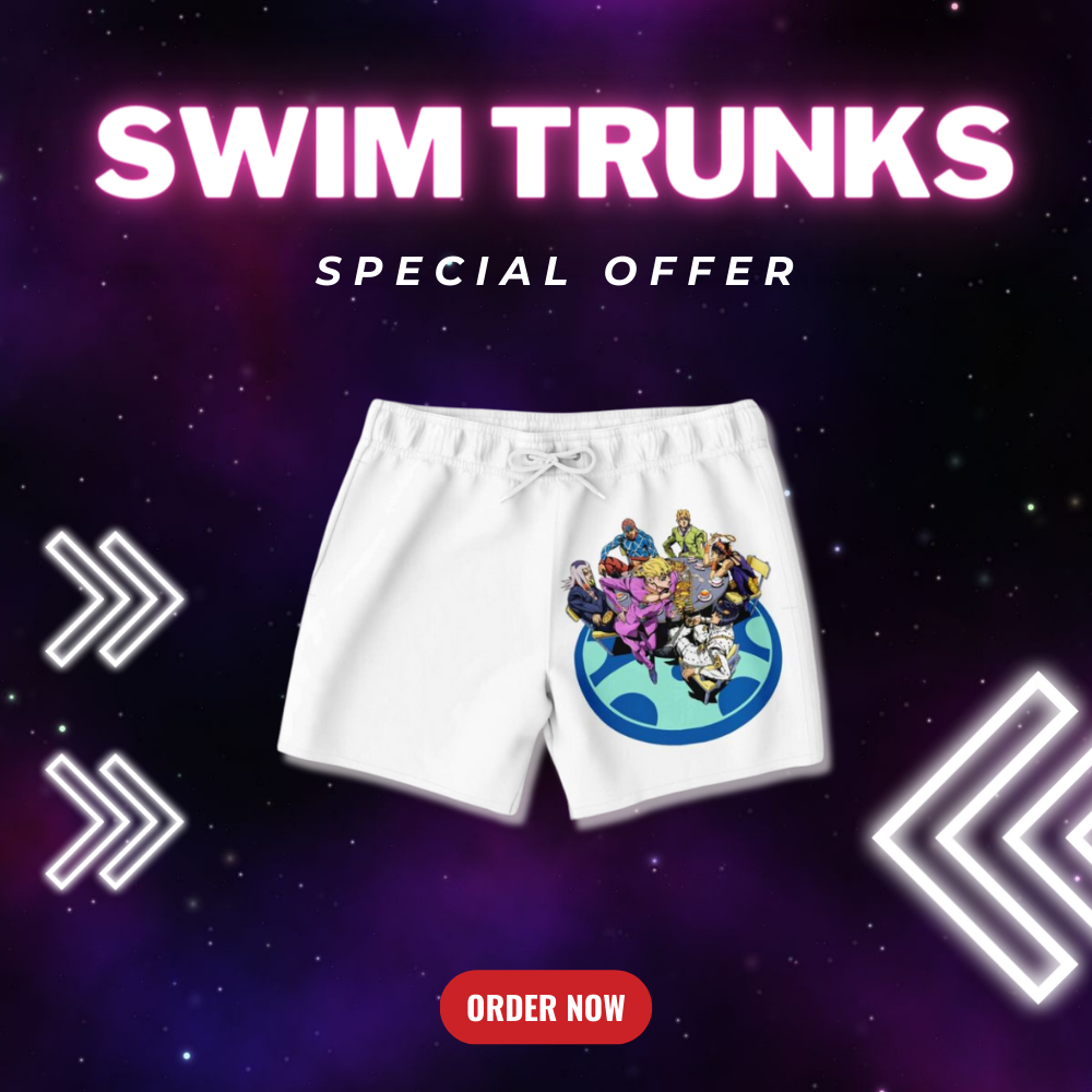 JJBA Swim Trunks - JJBA Store