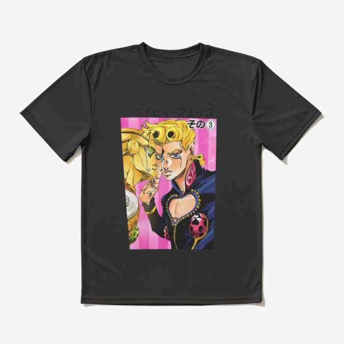 Giojo With His Stand T-Shirt Official Cow Anime Merch